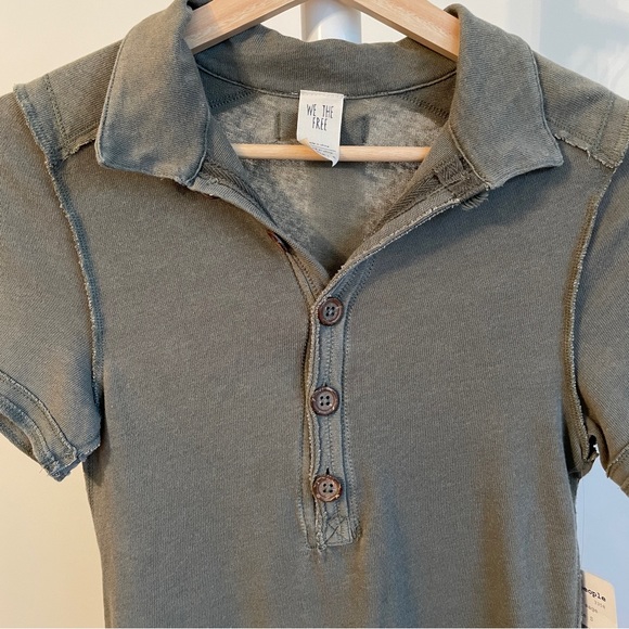 NEW Free People Poppy Polo - Picture 13 of 14